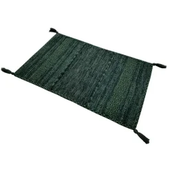 Alfombra Tribal Verde 140x190Cm