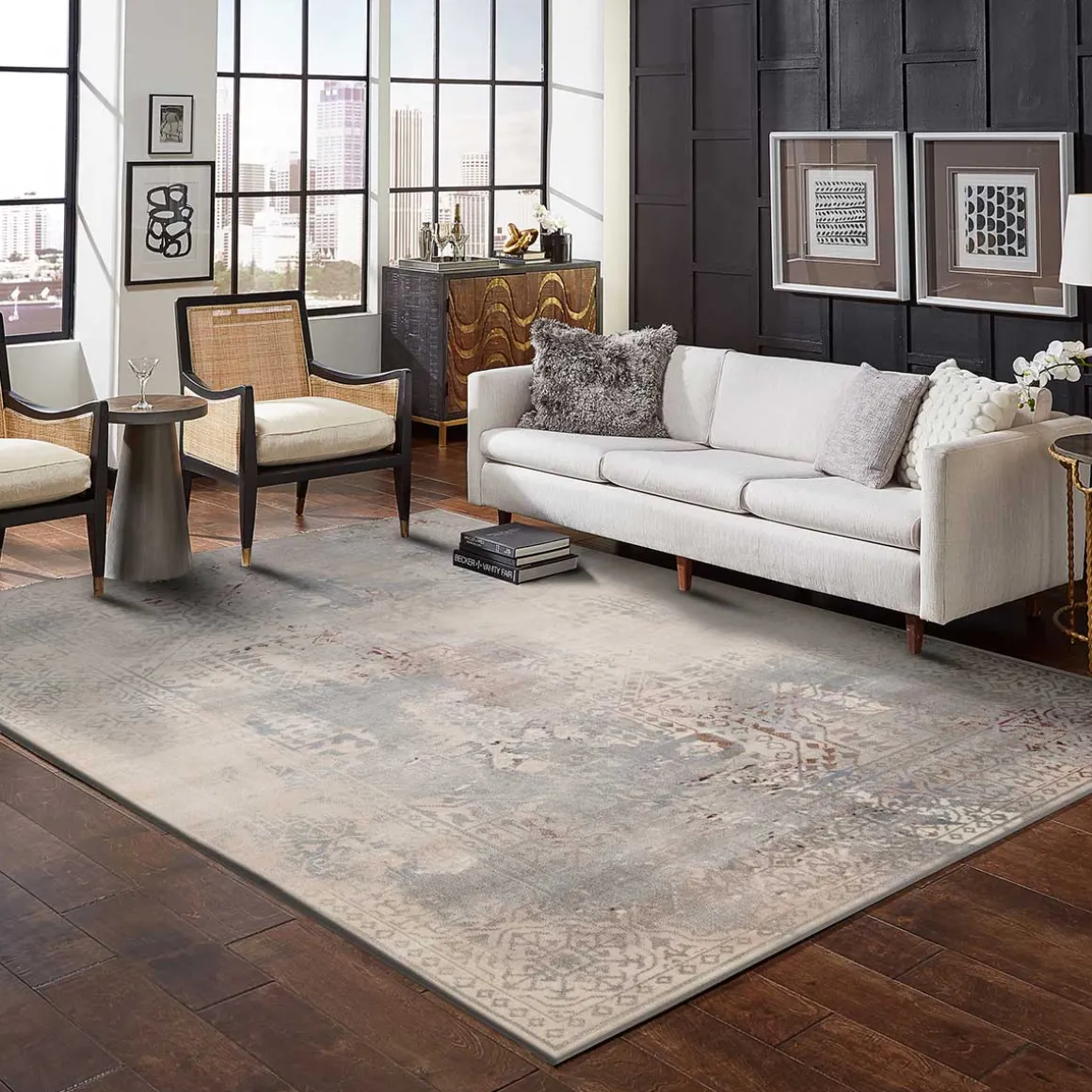 Alfombra Tune Abstract 133x190cm