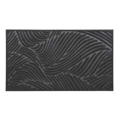 Alfombra Vague Negra 43.5x75cm