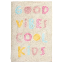 Alfombra vibe COOL KIDS de algodón 100x150cm