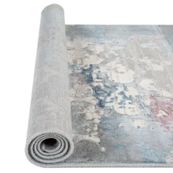 Alfombra Viqi Azulejos Rosa 120x160cm