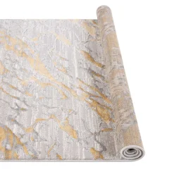 Alfombra Viqi Waves Amarilla 80x150cm