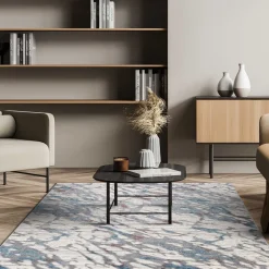 Alfombra Viqi Waves Rosa 160x235cm