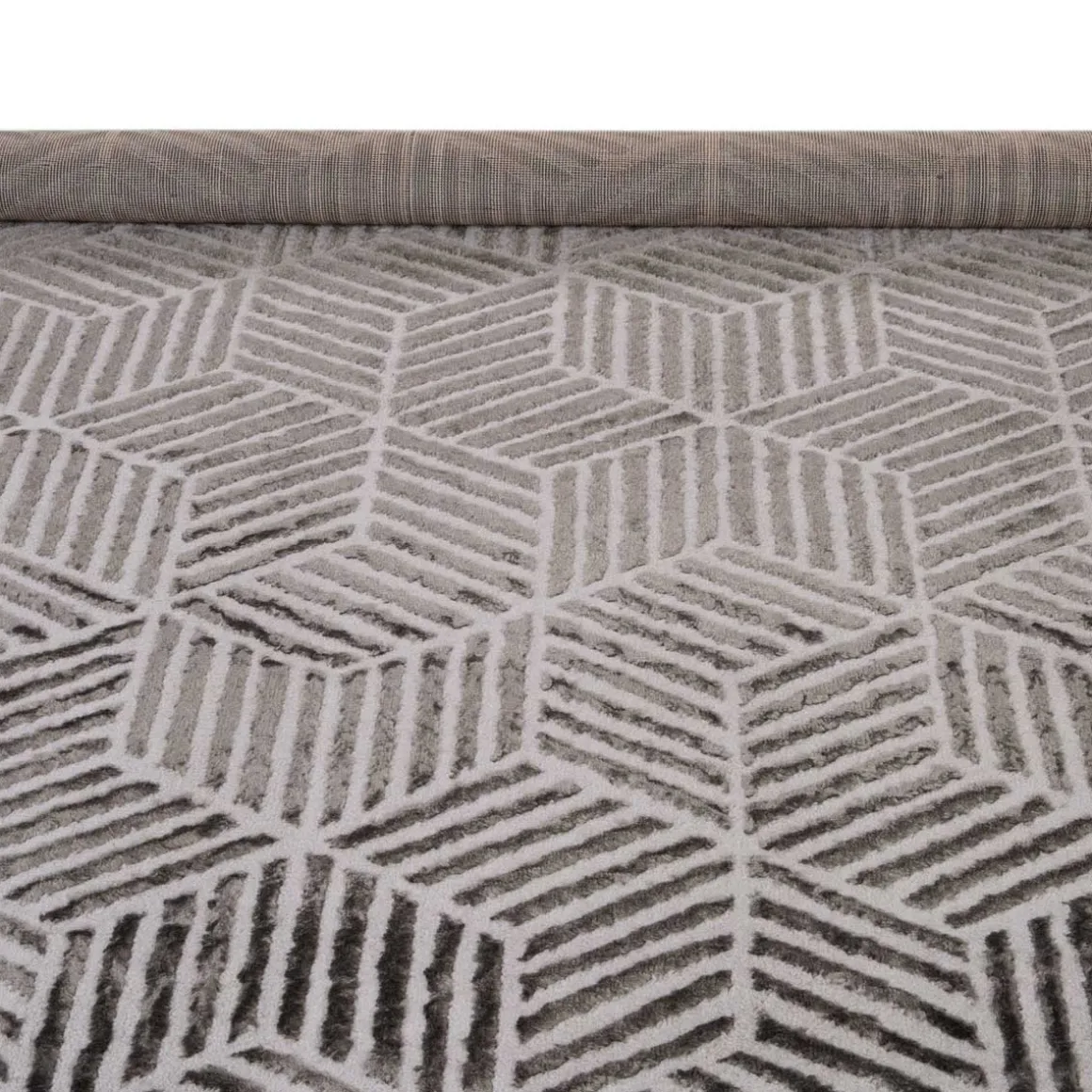 Alfombra Zaha Antracita 80x150Cm