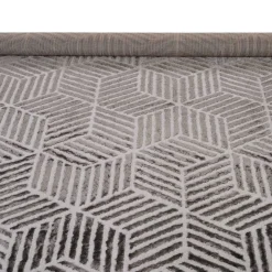 Alfombra Zaha Antracita 133x190Cm