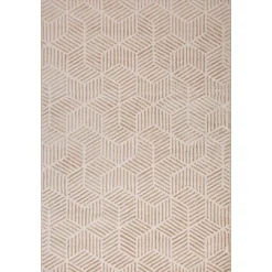 Alfombra Zaha Beige Geométrico 120x160Cm