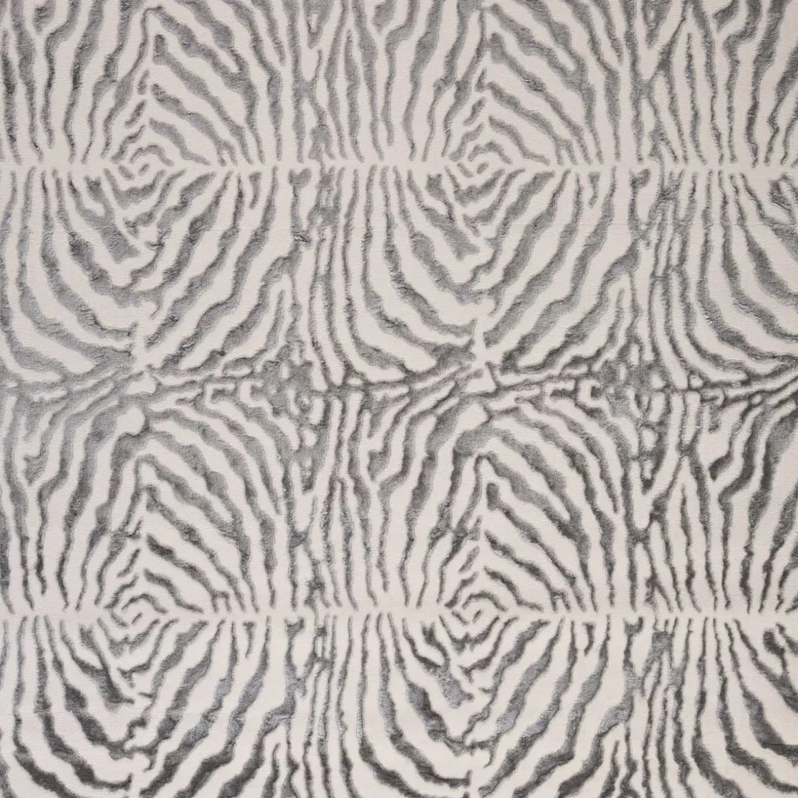 Alfombra Zaha Gris Cebra 240x340Cm