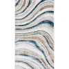 Alfombra Zave Waves Multicolor 80x150cm