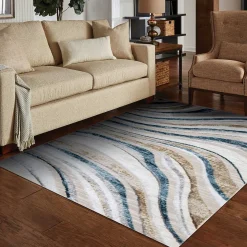 Alfombra Zave Waves Multicolor 80x150cm