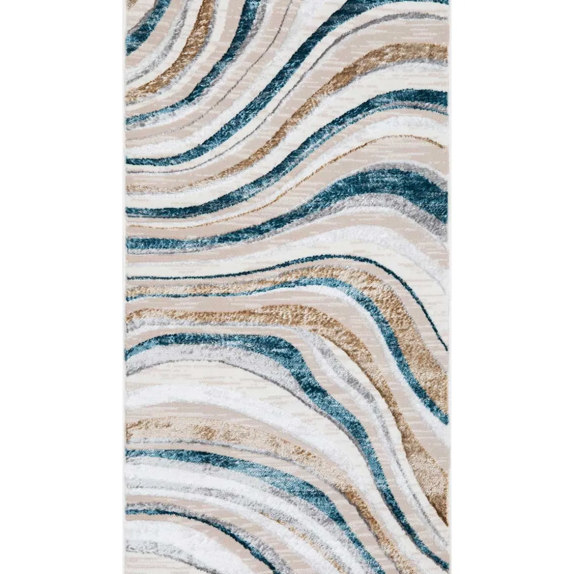 Alfombra Zave Waves Multicolor 133x190cm