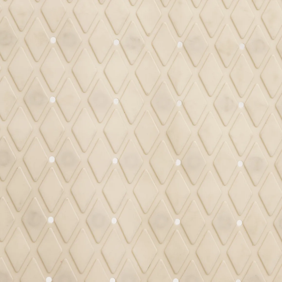 Alfombrilla antideslizante color lino para bañera