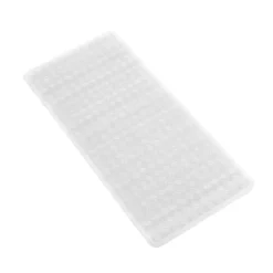 Alfombrilla De Baño Antideslizante Blanco 34x74cm