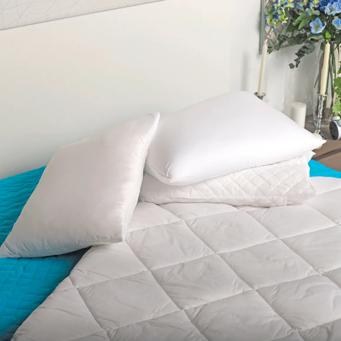 Almohada Blanca Visco Gel 50x60Cm