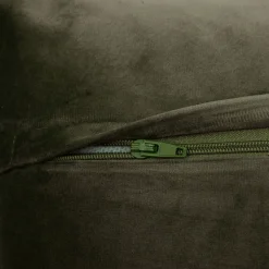 Almohada Bouclette Verde Caqui Automne 30x50cm