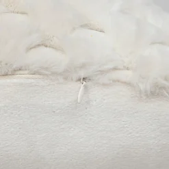 Almohada de felpa beige INUIT 38x38cm