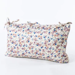 Almohada Floral Rosa Pastel 30x50cm