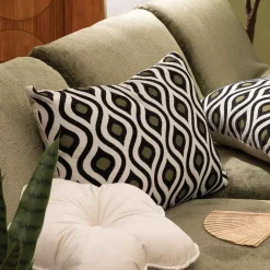 Almohada JACQUARD TWISTED LIME 38x58cm