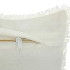 Almohada The floral Waffle Blanca 30x50Cm