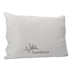 Almohada viscoelástica con copos de bambú 50x65cm