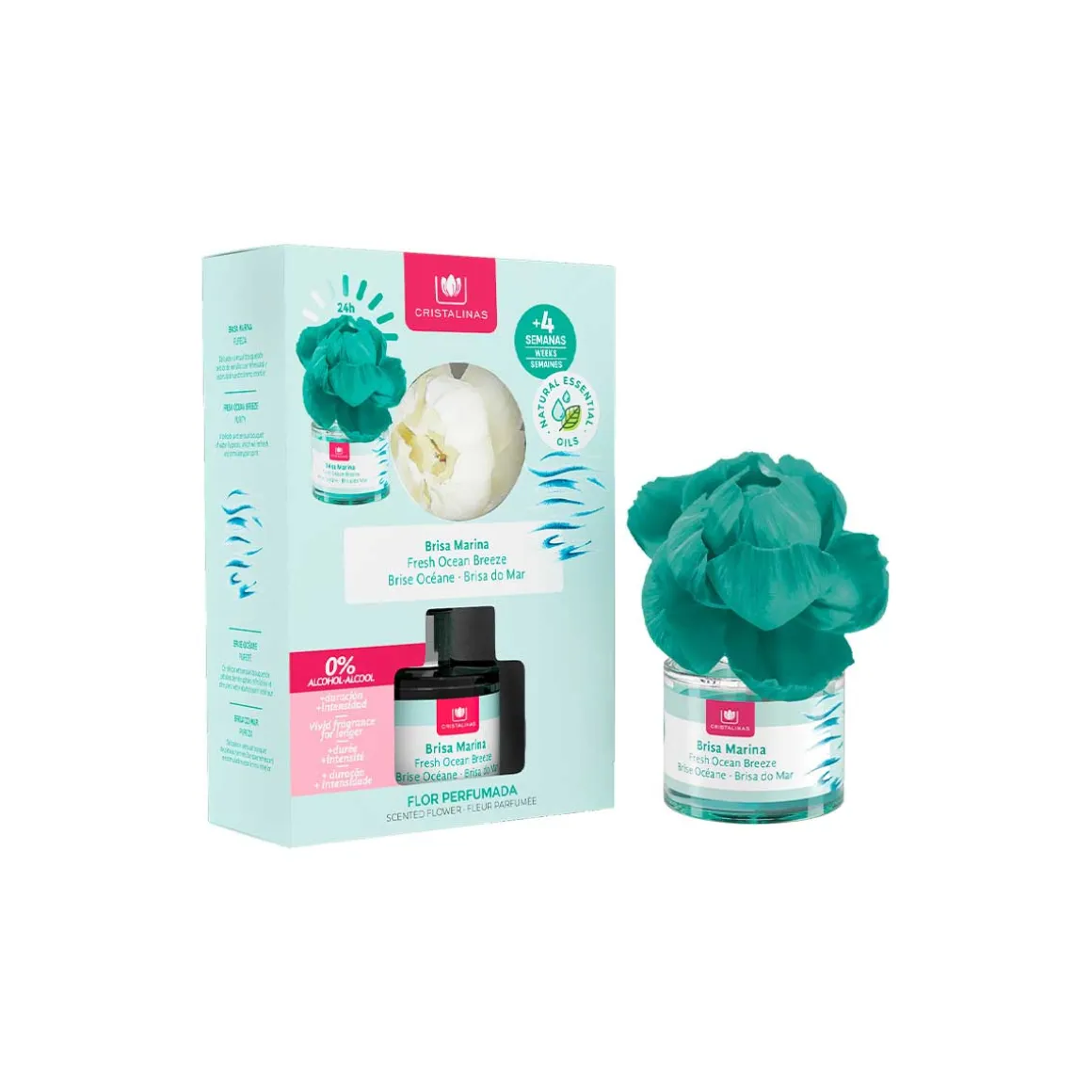 Ambientador C/Flor Brisa Marina 40ml
