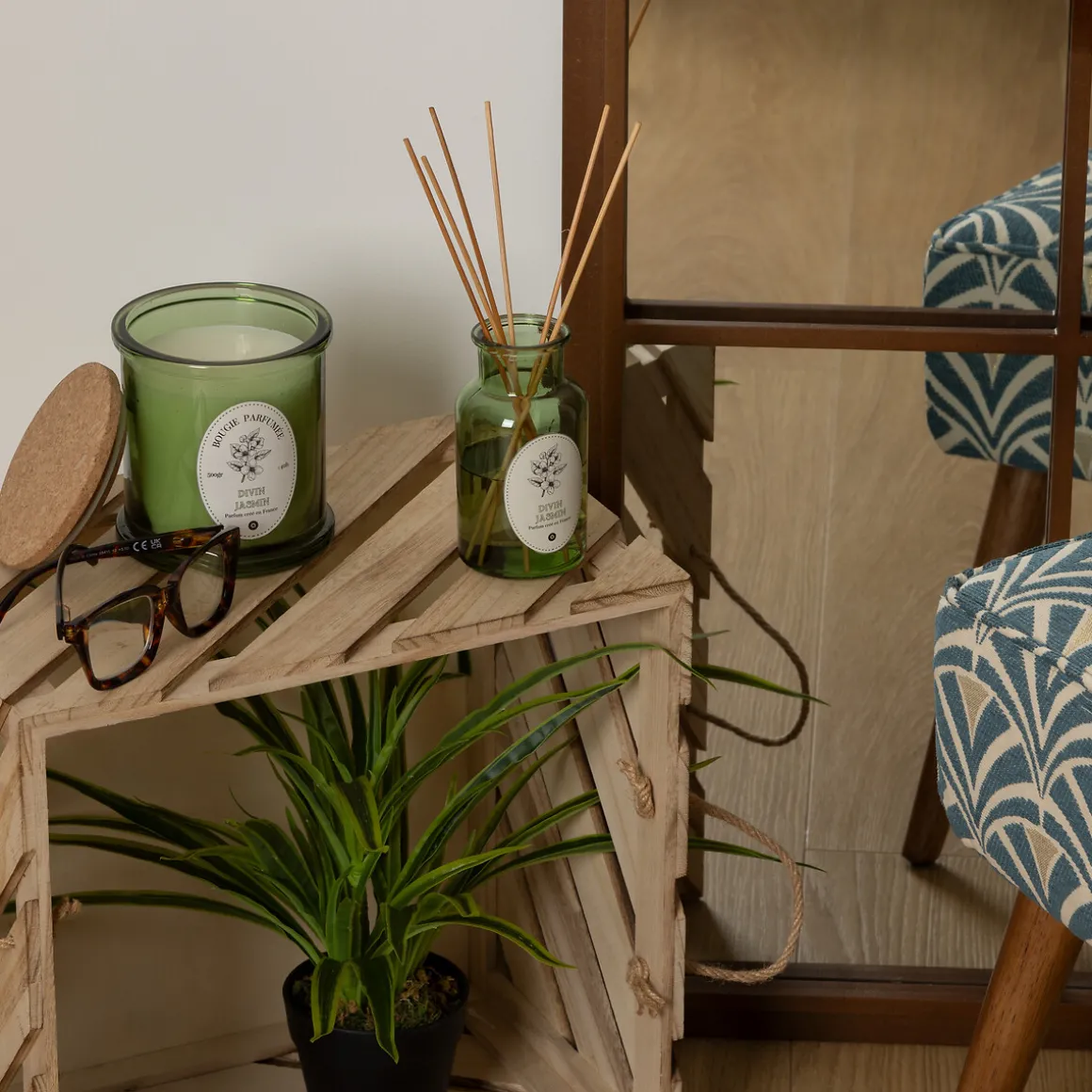 Ambientador mikado HAPO jazmín 150gr