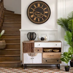 Aparador 4 Cajones Y 2 Puertas 115x40x80