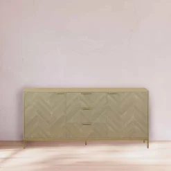 Aparador CHEVRON beige de mdf