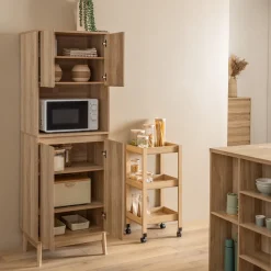 Aparador de cocina ABANA beige de mdf