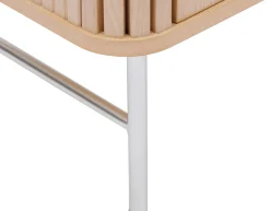 Armario alto con 1 puerta LIORA marrón