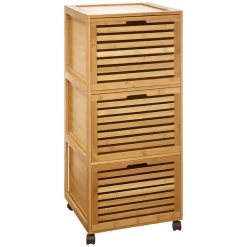 Armario Bajo C/Ruedas Y 3 Cajones Sicela