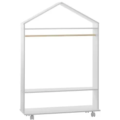 Armario C/Barra Montessori 78x39x126Cm