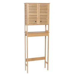 Armario para baño TRINIDAD de mdf y bambú