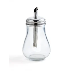 Azucarero Vidrio C/Dosif. Metálico