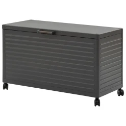 Baúl de acero gris EDENIO