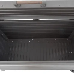 Baúl de acero gris EDENIO