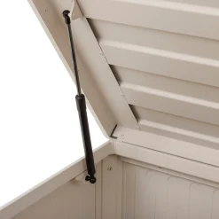 Baúl de almacenaje EDENIO de acero argile