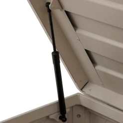 Baúl de almacenaje EDENIO de acero color argile