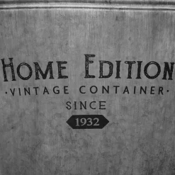 Balde Decorativo Home Edition Gris De Zinc 30.5cm