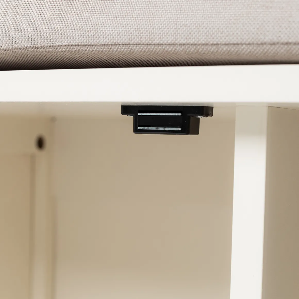 Banco Con Almacenaje Creme