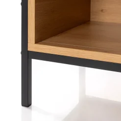 Banco Con Almacenaje Marrón Elemental