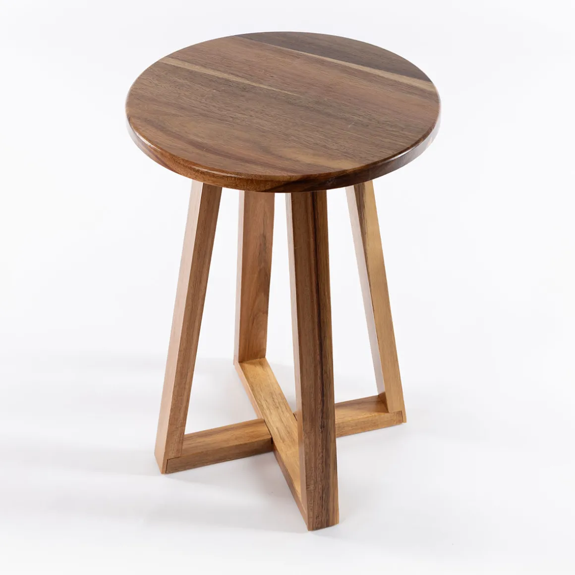 Banco de baño de madera acacia 43cm