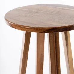 Banco de baño de madera acacia 43cm