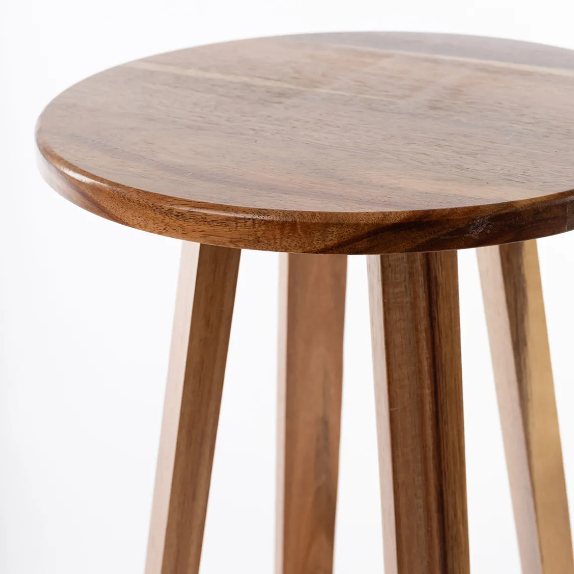 Banco de baño de madera acacia 43cm