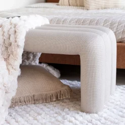 Banco SISCO beige de tejido