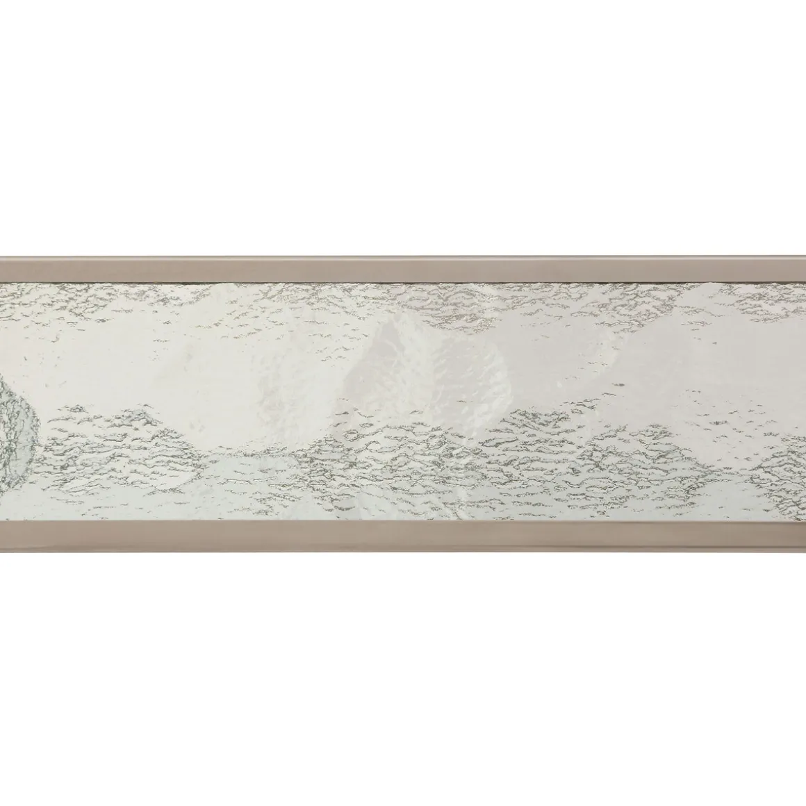 Bandeja ANIA plateado 17x28cm