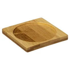 Bandeja Bambú C/Cacerola 10Cm