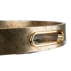 Bandeja de resina efecto mármol INAYA 4x31.7cm