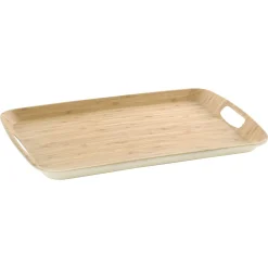 Bandeja Fibra Bambú 46x31Cm