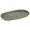 Bandeja ovalada TERRE INC verde 31cm