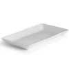 Bandeja rectangular de porcelana 30.5x15.5cm